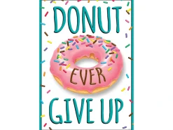 Donut Ever Give Up Poster
