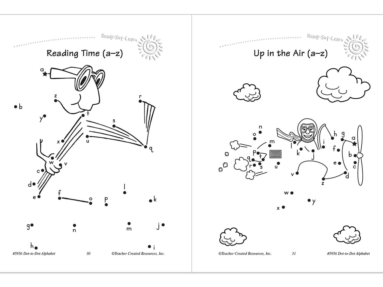 Dot-To-Dot Alphabet Workbook