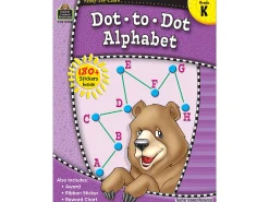 Dot-To-Dot Alphabet Workbook
