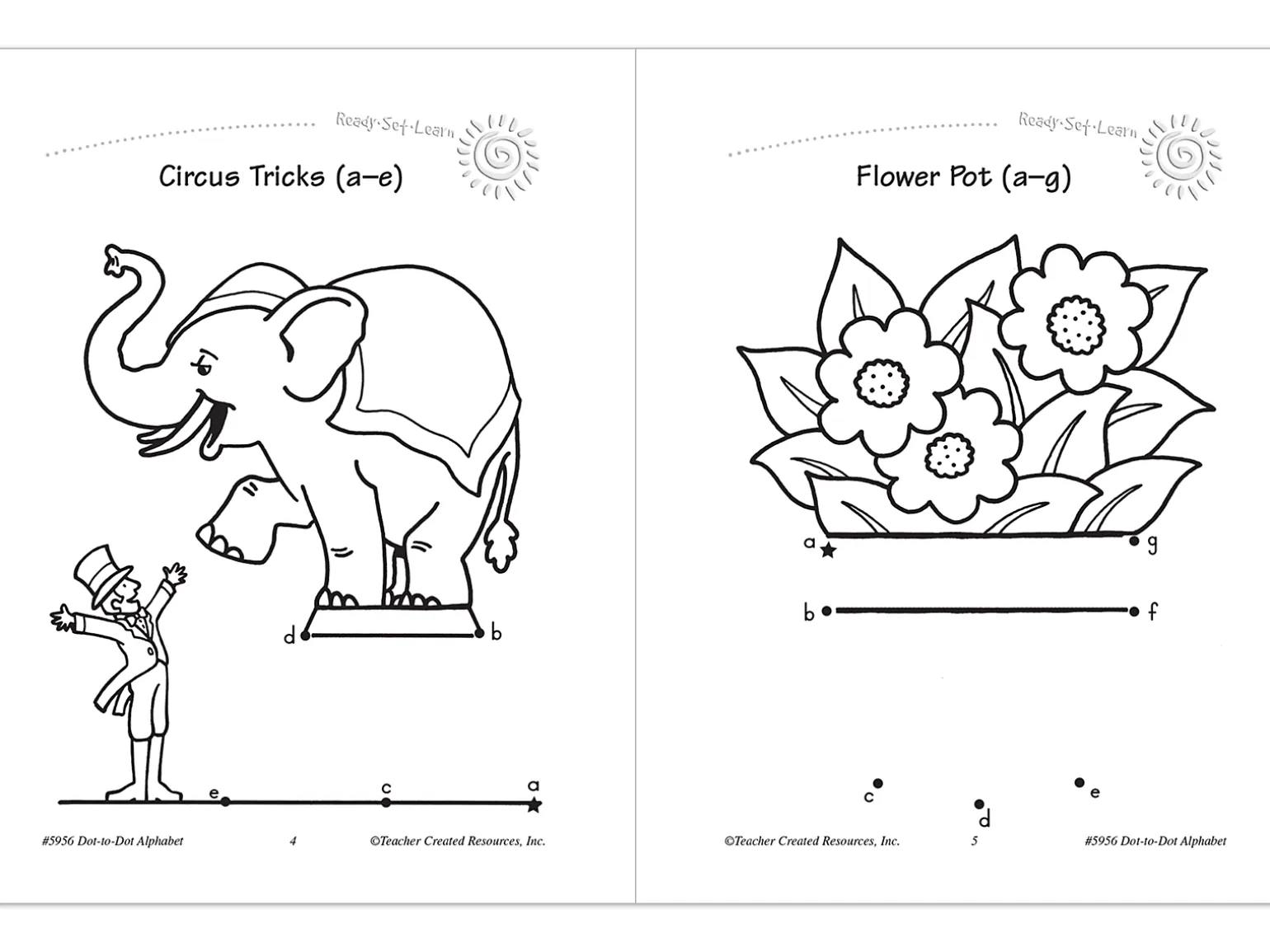 Dot-To-Dot Alphabet Workbook