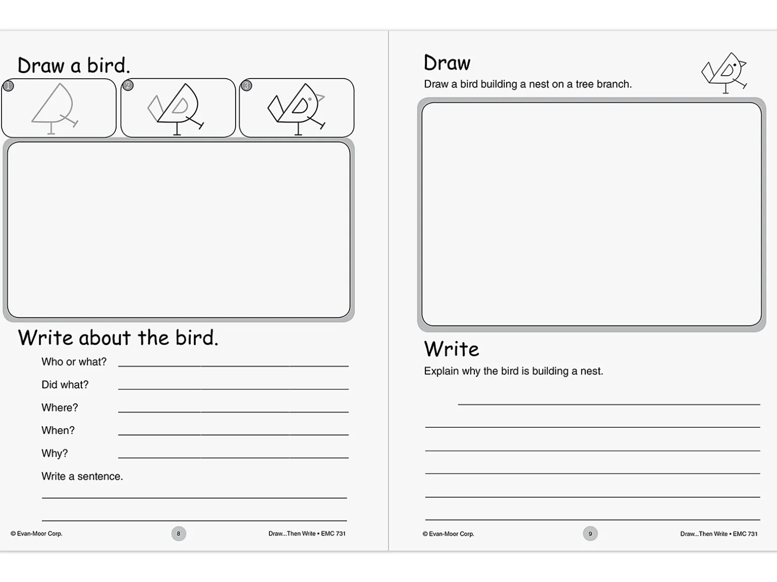 Draw…Then Write Workbook