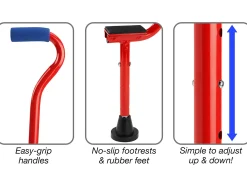Easy-Balance Adjustable Stilts