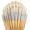 Economy Paintbrush Assortment - Set of 24