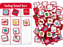 Ending Sounds Magnetic Sorting Board
