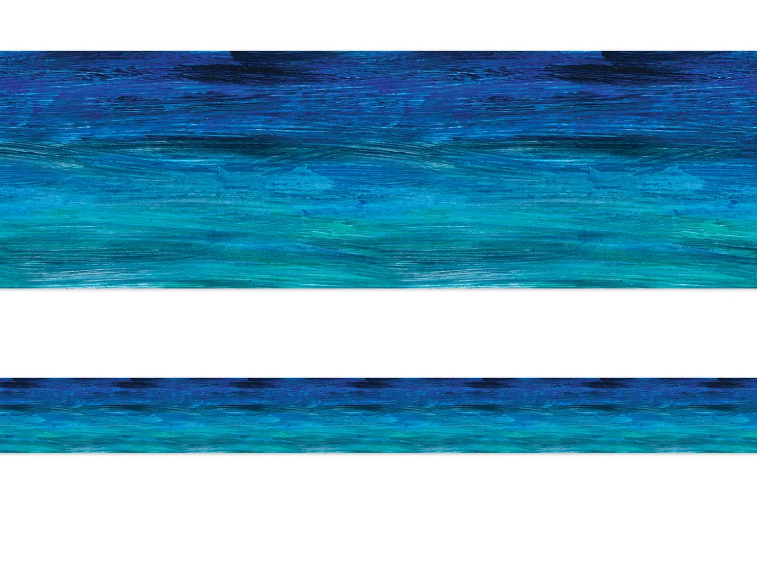 Eric Carle Shades of Blue Border