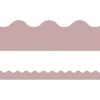 Everyone Is Welcome Light Mauve Scalloped Border