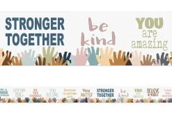 Everyone Is Welcome Motivational Border