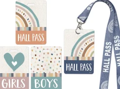 Everyone Is Welcome Student Hall Pass Lanyards