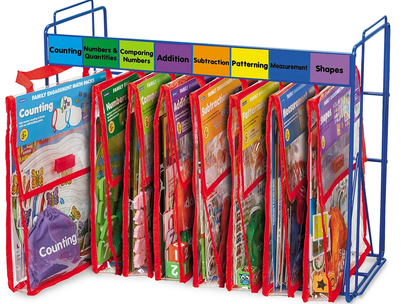 Family Engagement Math Packs - Preschool-Kindergarten - Complete Set