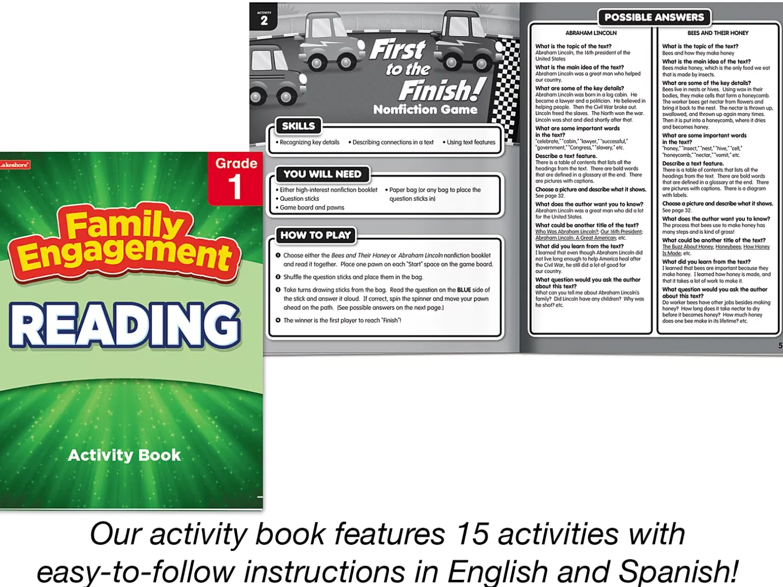 Family Engagement Reading Pack - Gr. 1