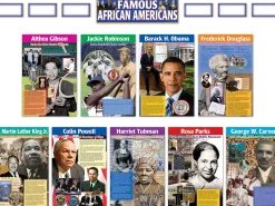 Famous African Americans Bulletin Board Set