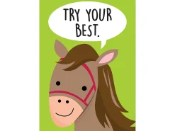 Farm Friends Try Your Best Poster