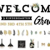 Farmhouse Welcome Bulletin Board Set