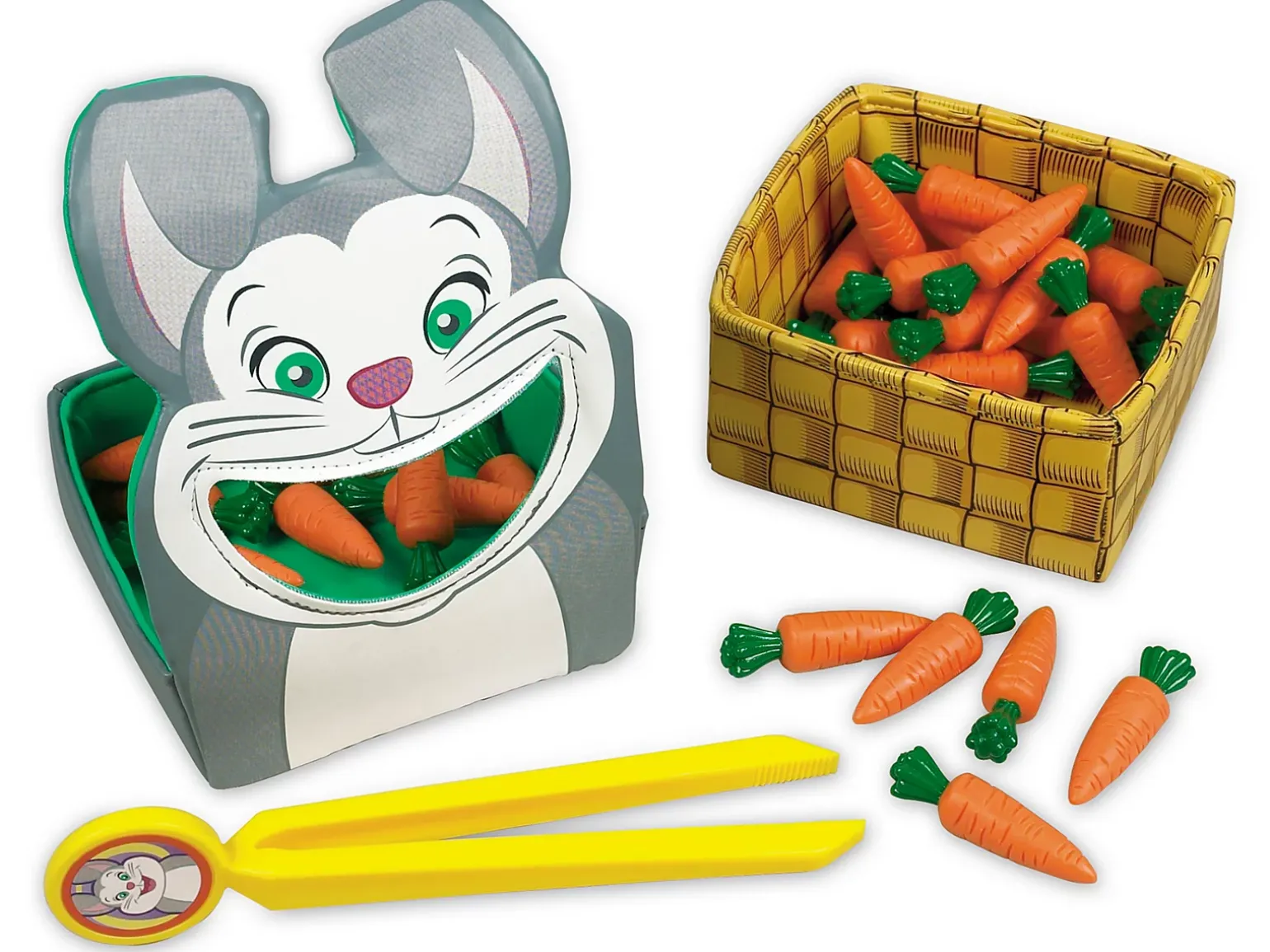 Feed-The-Bunny Fine Motor Game