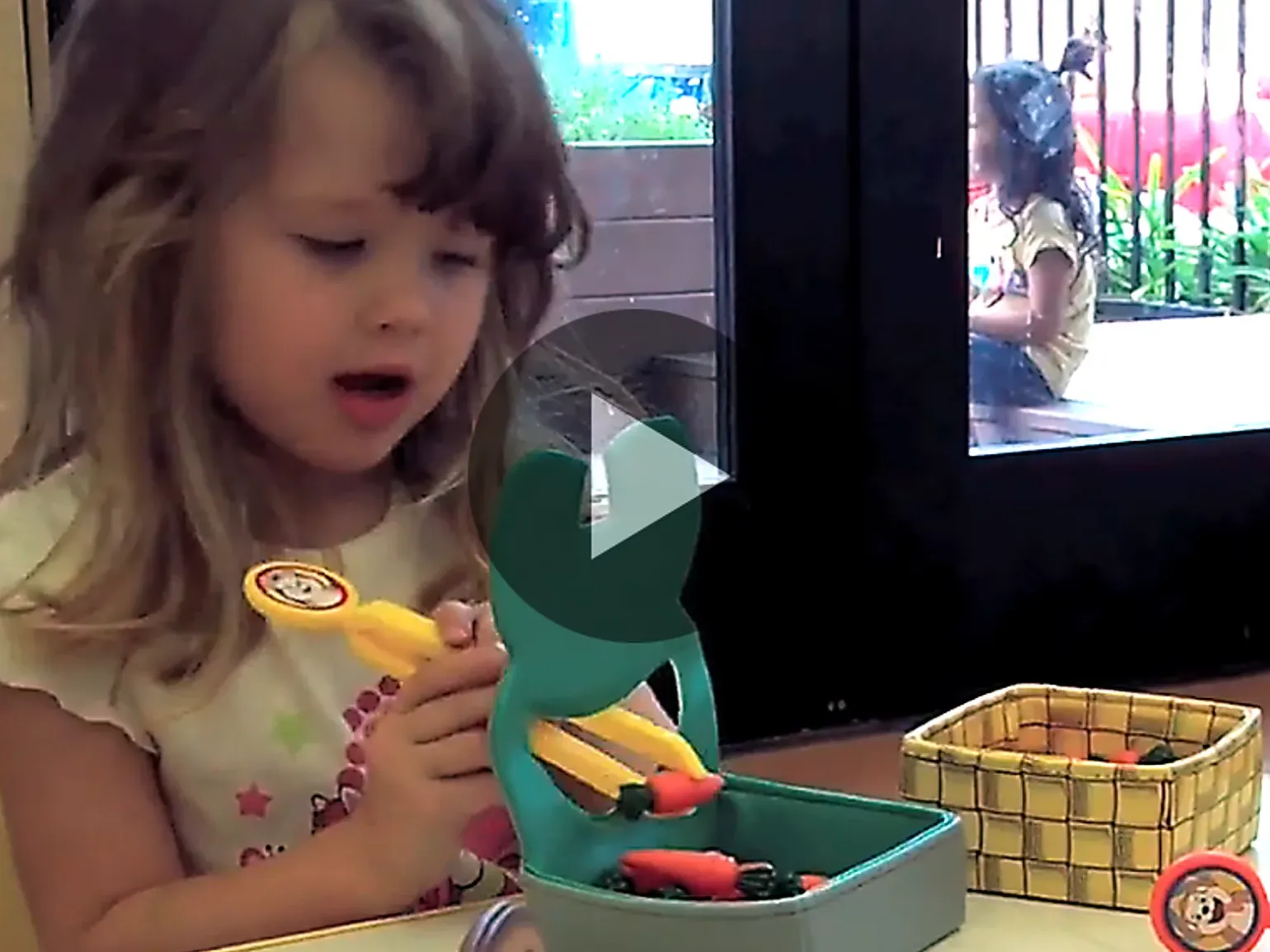 Feed-The-Dog Fine Motor Game