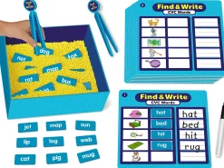 Find & Write CVC Words Activity Center