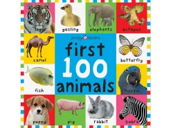First 100 Animals Board Book