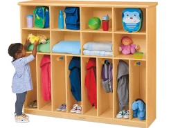 First Steps® Cubbies & Coats Storage Center