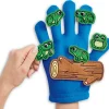 Five Green & Speckled Frogs Storytelling Puppets
