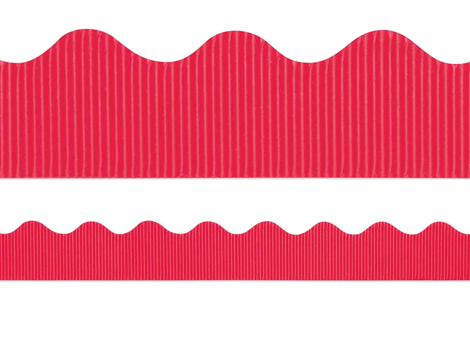 Flame Red Scalloped Bordette®