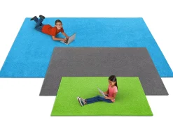 Flex-Space Comfy Rectangular Classroom Carpets