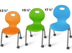 Flex-Space Ergo Glide Mobile Chairs