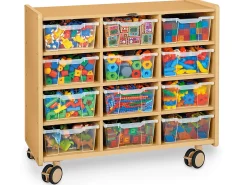 Flex-Space Jr.® Mobile Big Bin Storage Unit