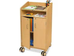 Flex-Space Jr.® Mobile Locking Teacher Station with Power