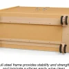Flex-Space Jr.® Mobile 3-Shelf Locking Storage Cabinet