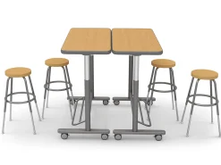 Flex-Space Standing Desk Small-Group Zone