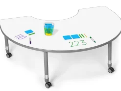 Flex-Space Write & Wipe Mobile Group Table