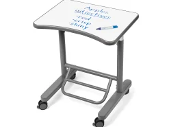 Flex-Space Write & Wipe Mobile Standing Desk