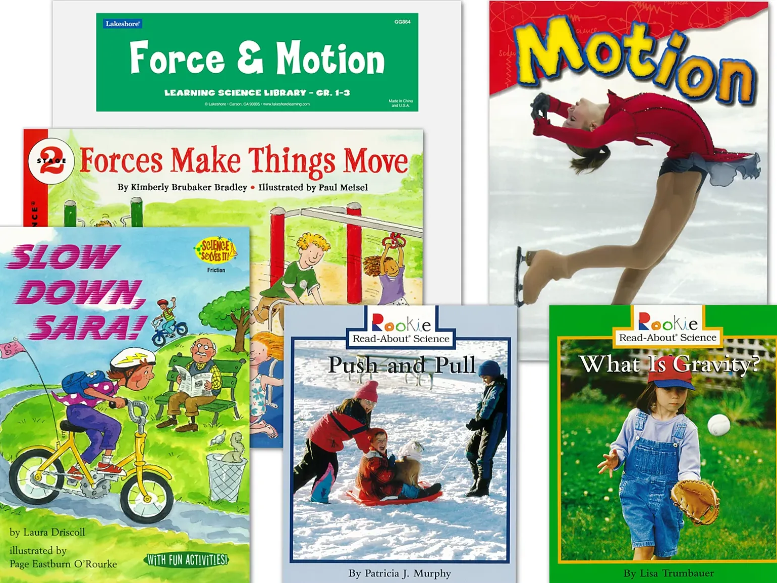 Force & Motion Book Library - Gr. 1-3