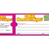Free Homework Night Ticket Awards