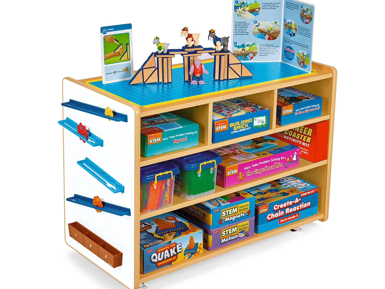 Fully Loaded Mobile STEM Station Bundle - Pre K-Gr. 2