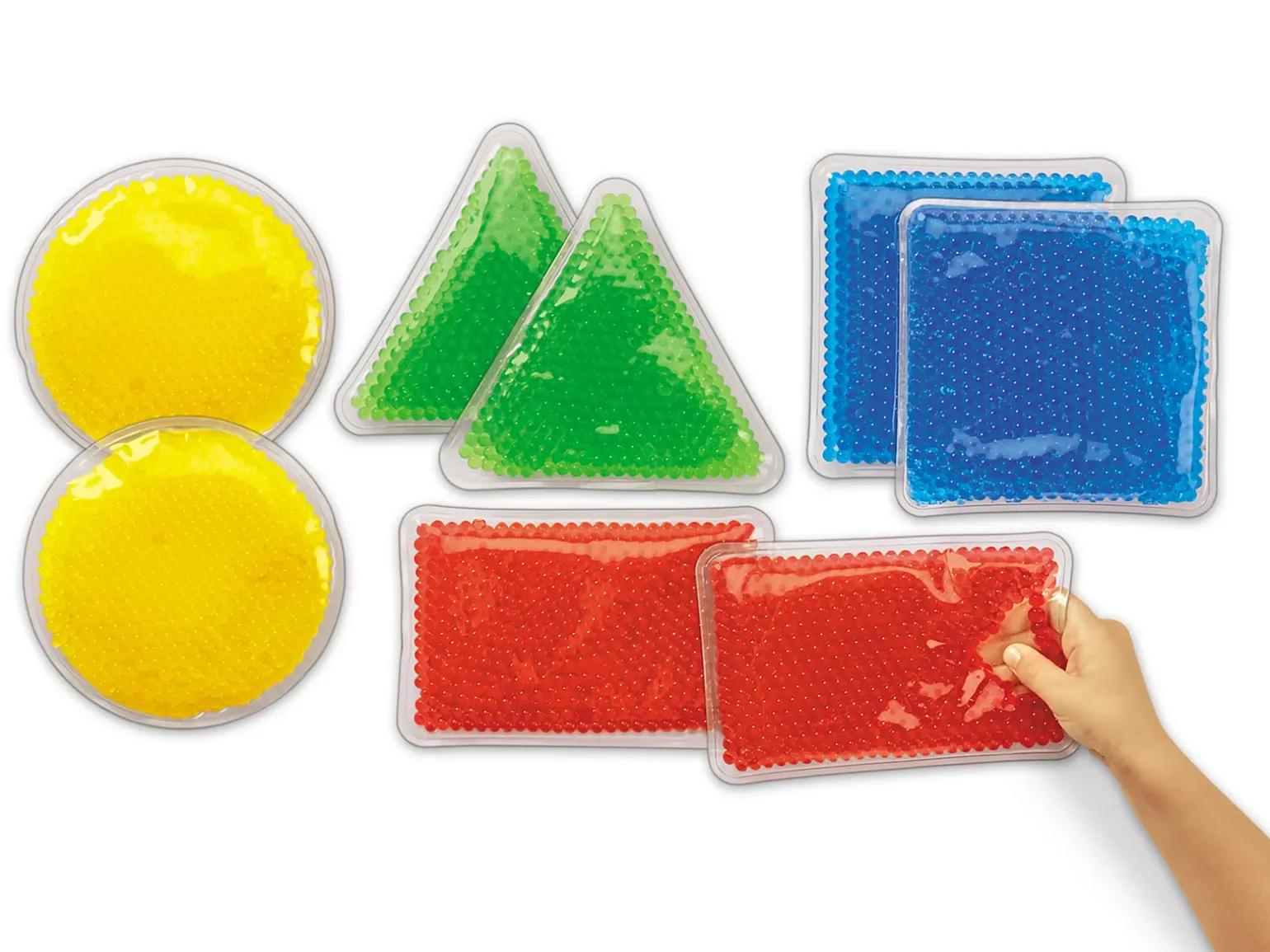 Gel-Bead Sensory Shapes - Set of 8