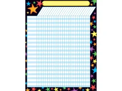 Gel Stars Incentive Chart