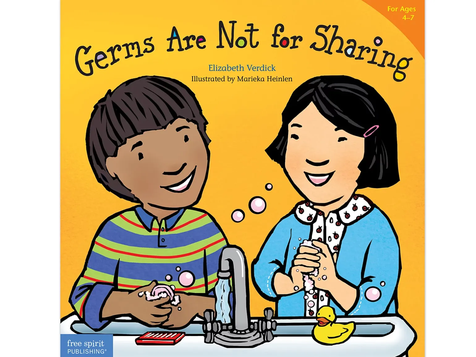 Germs Are Not for Sharing Paperback Book
