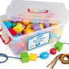 Giant Plastic Beads and Laces