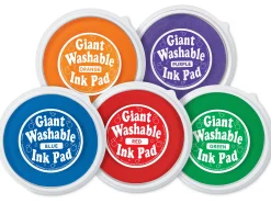 Giant Washable Color Ink Pads - Set 1