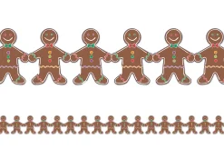 Gingerbread Man Border