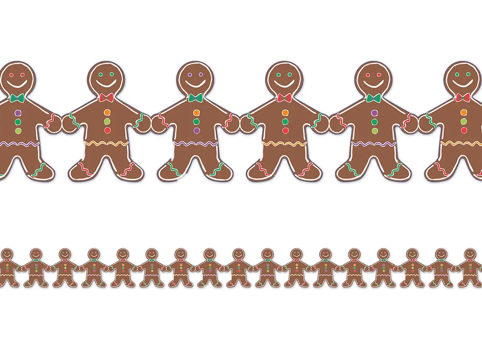 Gingerbread Man Border