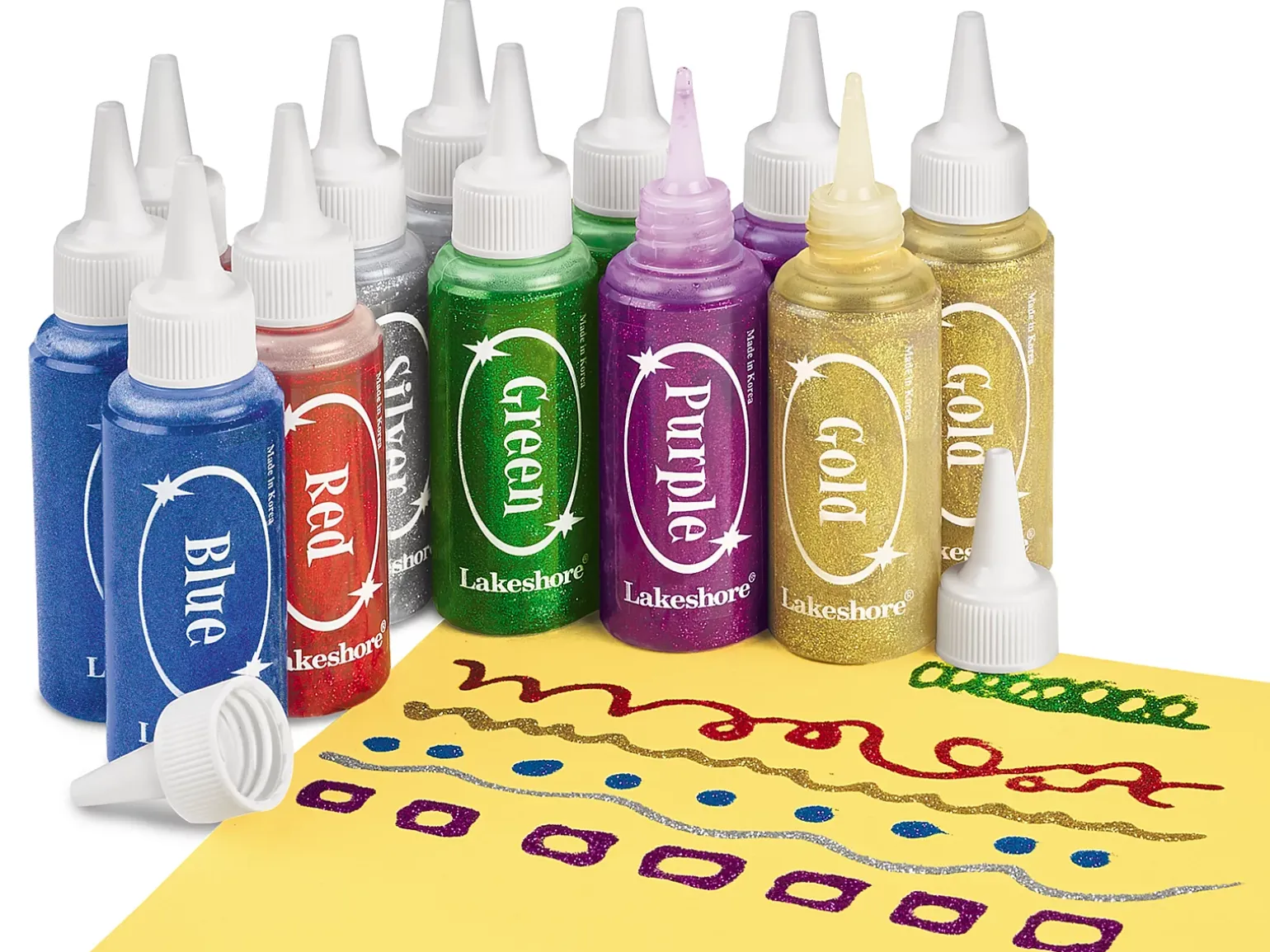 Glitter Glue Painters - Set of 12