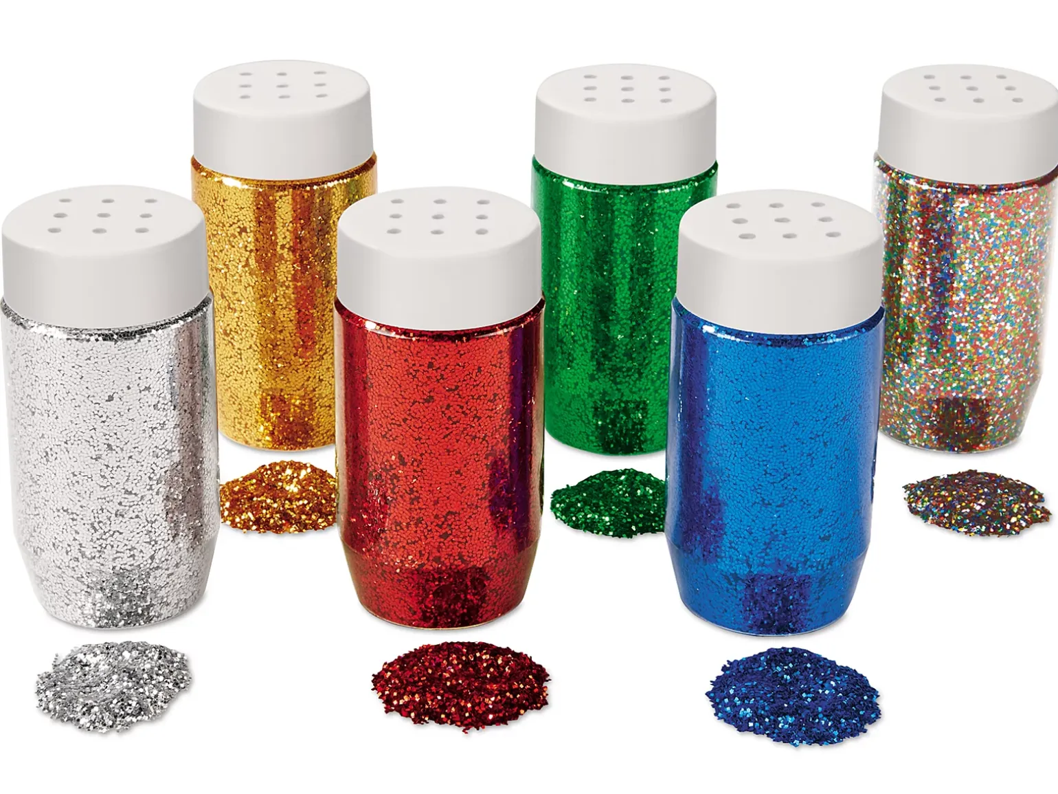 Glitter Jumbo Jars - Set of 6