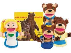 Goldilocks & the Three Bears Storytelling Puppet Set