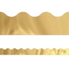 Gold Metallic Scalloped Border