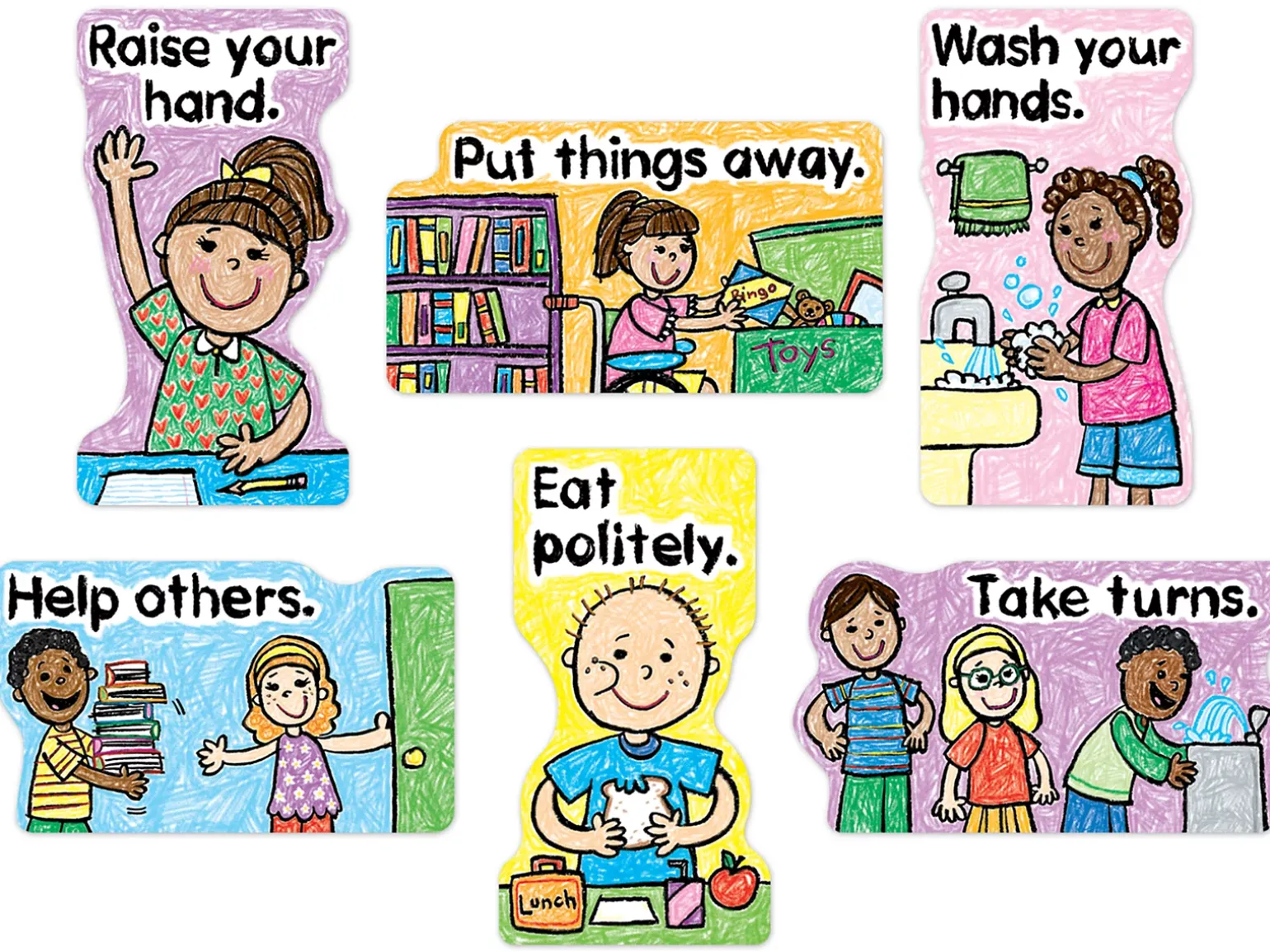 Good Manners Matter! Bulletin Board Set