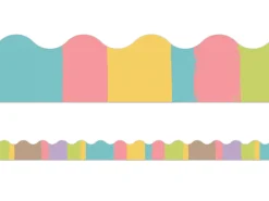 Good to Grow Striped Scalloped Border