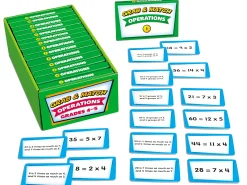 Grab & Match Leveled Operations Quickies - Gr. 4-5