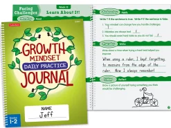 Growth Mindset Daily Practice Journal - Gr. 1-2